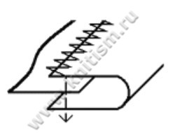 Комплект для окантовки в 2 сложения на зиг-заге