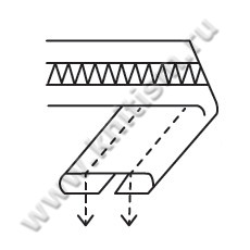 Приспособление для изготовления шлевки KHF-43-N