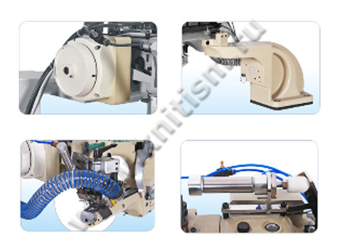 Сервопривод, устройство вытяжки обрези и подем лапки GMD3-EC-P-SD GRAND для флэтлока Pegasus серии 703