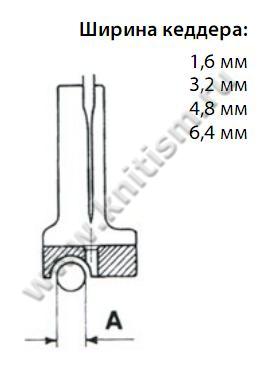 Лапка для вшивания канта P69LH-NF SEWPARTS