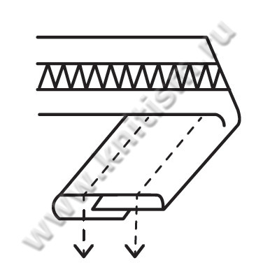 Приспособление для изготовления шлевки KHF-43-О