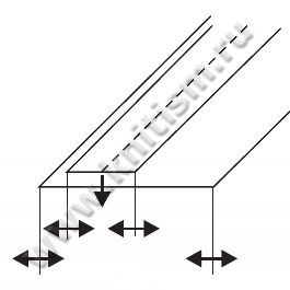 Лапка для отделочных строчек DK-10G