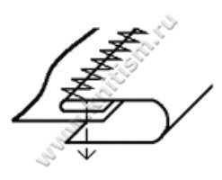 Окантователь в 3 сложения для зиг-зага KHF-59A