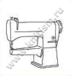 Окантователь 2 сложения на рукавную машину KHF-8A