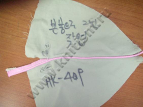 Приспособление для стачивания клиньев бейсболки с втачиванием канта HT-409