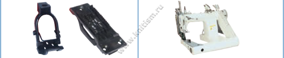 Приспособление для выполнения операции "Шов в замок" на 3-игольных машинах со свободным рукавом P013C SURUCU