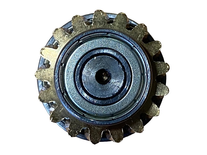 Червячная металлическая шестерня в сборе для дискового раскройного ножа Aurora RC-126