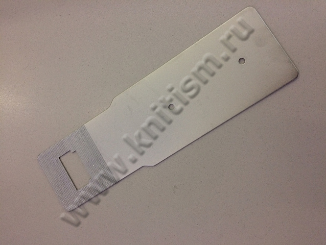 Пластина для закрепочной машины BROTHER 430. Отверстие 16 x 31 мм