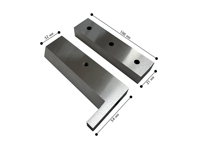Комплект ножей к машине для нарезания тесьмы Aurora QD-9880. Артикул Sewparts 314224