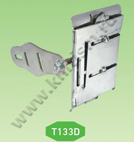 Приспособление для притачивания тесьмы на двухигольных машинах челночного стежка, плоскошовных и поясных машинах T133D SURUCU