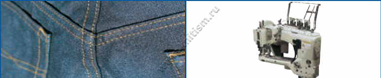 Приспособление для выполнения операции "Шов в замок" на машинах цепного стежка P016 SURUCU