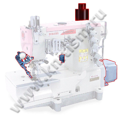 Привод и Система обрезки нити для плоскошовных машин PEGASUS серии 562
