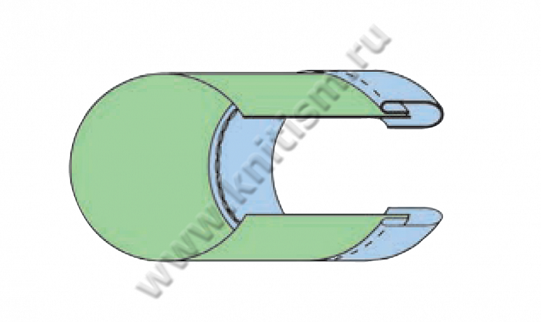 Приспособление "обработка тубуса" для плоскошовных машин с цилиндрической платформой C230 SURUCU