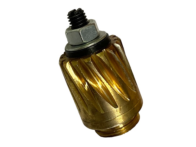 Червячная металлическая шестерня в сборе для дискового раскройного ножа Aurora RCB-90. Артикул 350018