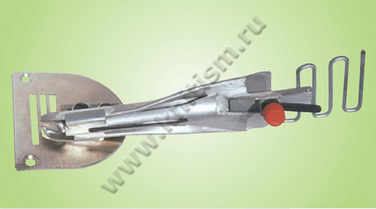 Приспособление "окантовка в 4 сложения эластичной лентой" с прокладыванием резинки для машин строчки зиг-заг C208 SURUCU