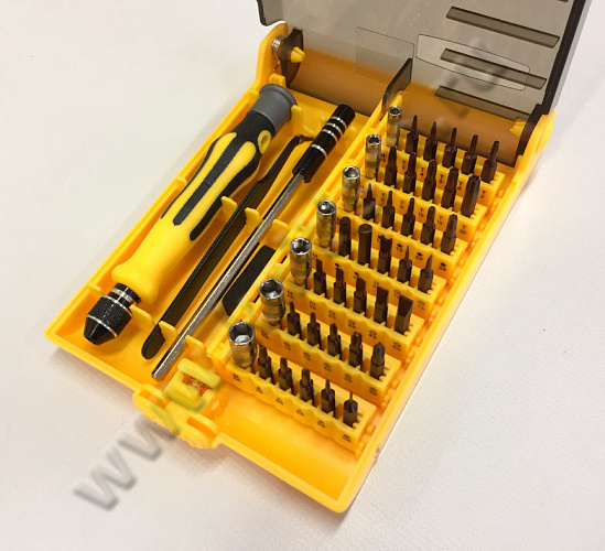 Набор отверток для швейного механика 45 в 1