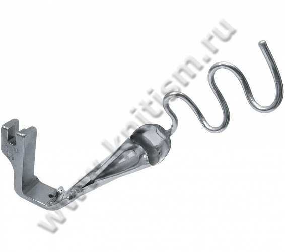 Приспособление с лапкой для изготовления шлевок и настрачивания лампас KHF-29