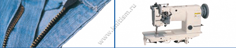 Приспособление для стачивания планки рубашек и брюк на двухигольной машине P025A SURUCU