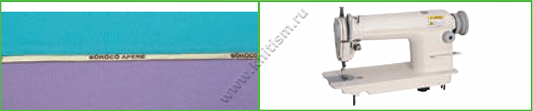 Приспособление для притачивания декоративной тесьмы на прямострочной машине E121A SURUCU