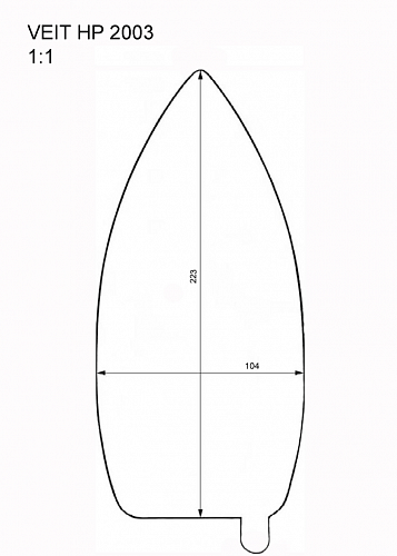 Тефлоновая насадка на утюг Veit HP 2003