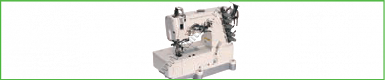 Приспособление "притачивание с подгибкой вниз" для плоскошовных машин с плоской платформой T158E SURUCU