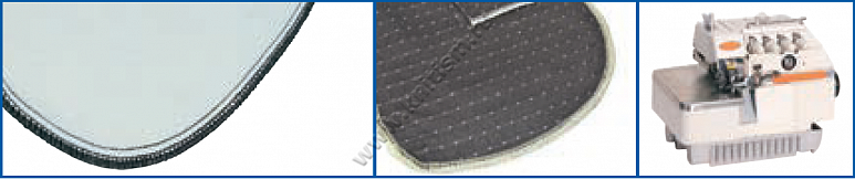 Приспособление для окантовки мешковины кармана на 5-ти ниточных оверлоков P037 SURUCU