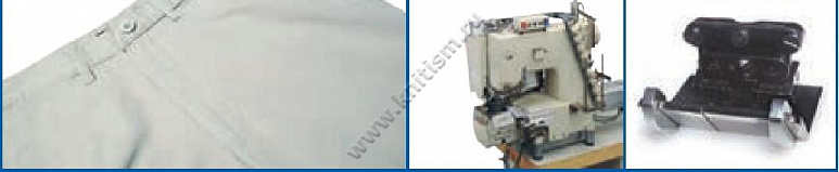 Приспособление для автоматического машинного втачивания пояса из средних и легких материалов P003B SURUCU