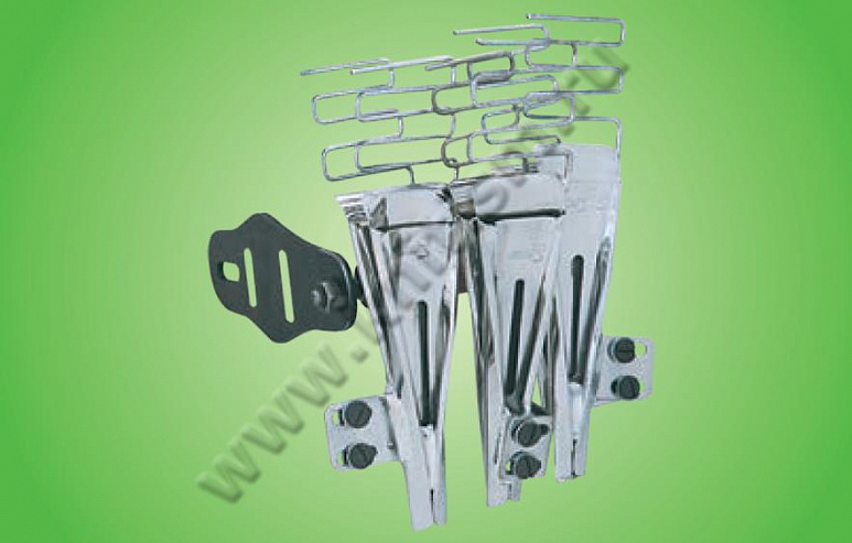 Приспособление "тройной-лампасник" для притачивания лампас с декоративной вставкой (симметрично) для поясных машин E116 SURUCU