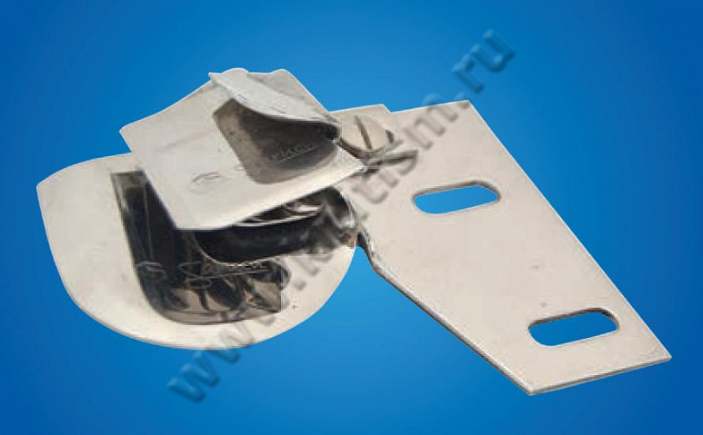 Приспособление для стачивания планки рубашек и брюк на двухигольной машине P025A SURUCU