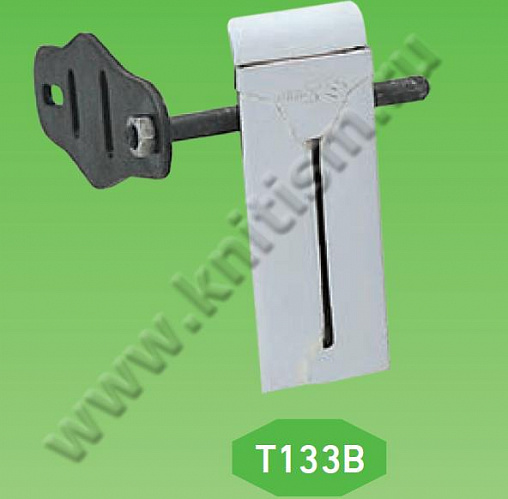 Приспособление для притачивания тесьмы на двухигольных машинах челночного стежка, плоскошовных и поясных машинах T133B SURUCU