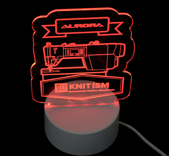 Cветодиодная лампа 3d