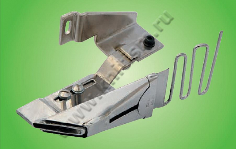 Приспособление для притачивания декоративной тесьмы (пополам) на оверлоке E124A SURUCU