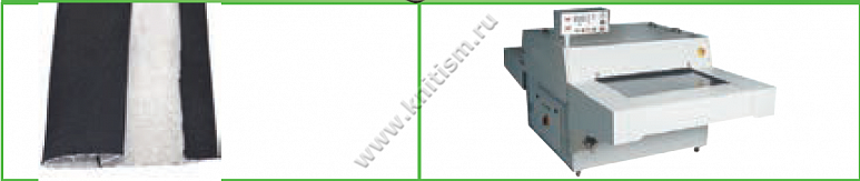 Приспособление для формирования воротника футболки на проходном прессе T174 SURUCU