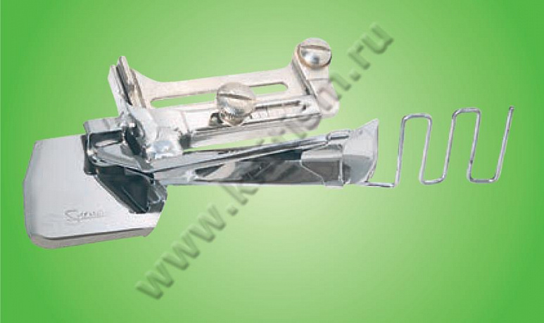 Приспособление для притачивания декоративной тесьмы на прямострочной машине E121 SURUCU