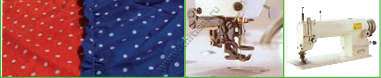 Приспособление "изготовление рюши" на прямострочной машине с верхним дифференциалом (установка на платформу) T169A SURUCU