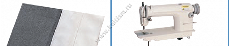 Приспособление для притачивания готового пояса брюк к подкладке на прямострочных машинах P043 SURUCU