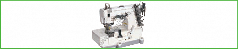 Окантователь в 3 сложения (чистый край сверху) для плоскошовной машины с вырезом в платформе (полное складывание) T143A SURUCU