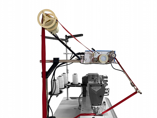 Устройство дозированной подачи резинки (с размотчиком) Sewparts E6U