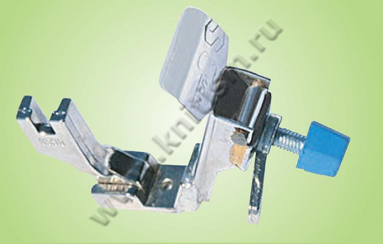 Специальная лапка для притачивания резинки с натяжением для прямострочных машин C222 SURUCU