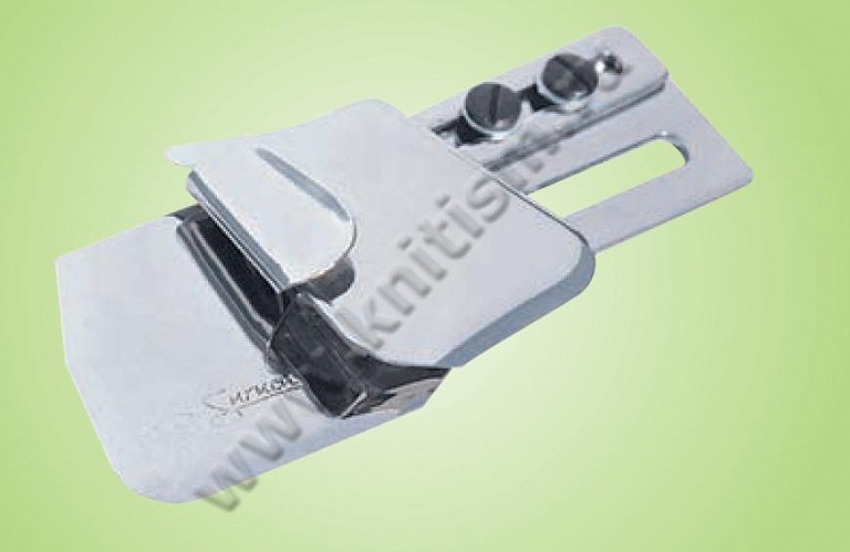 Приспособление "стачивание внахлест с погибкой" для плоскошовных машин C227 SURUCU