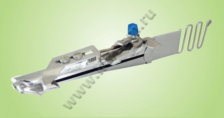 Приспособление "окантовка в 2 сложения эластичной лентой" с прокладыванием резинки для плоскошовных машин C209A SURUCU