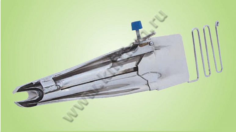 Приспособление "окантовка в 4 сложения" с прокладыванием резинки для плоскошовных машин C216 SURUCU