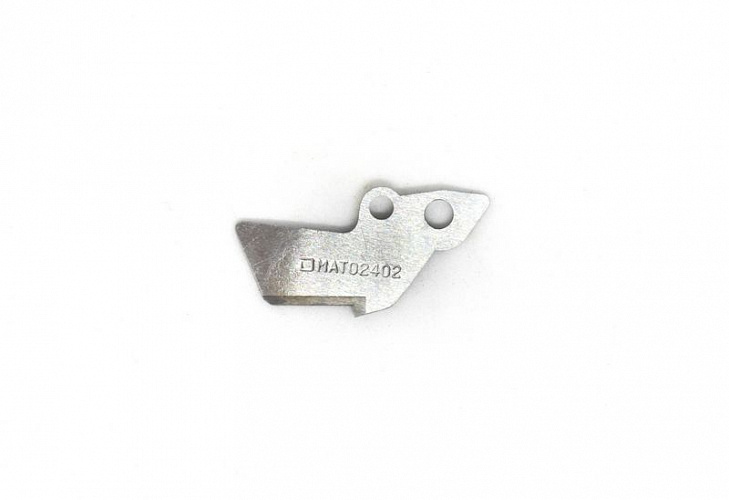Нож подвижный механизма обрезки нити (оверлок) (арт. MAT02402000)