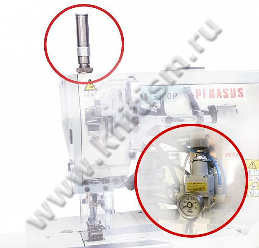 Пневматический регулятор давления лапки PP для плоскошовных машин Pegasus серии 562