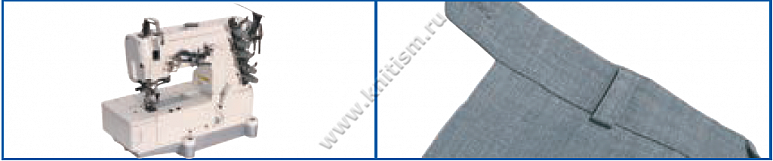 Приспособление для изготовления шлевок на плоскошовной машине P030 SURUCU