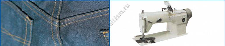 Приспособление для выполнения операции "Шов в замок" на машинах цепного стежка P017 SURUCU