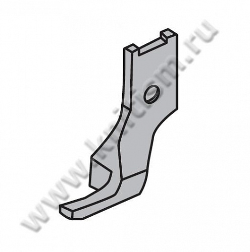 Лапка внешняя правая однорожковая для молний 240135