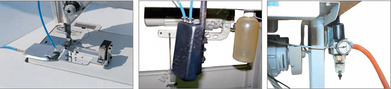 Пневматическое приспособление для обработки подкладки кармана брюк на прямострочных машинах P051 SURUCU