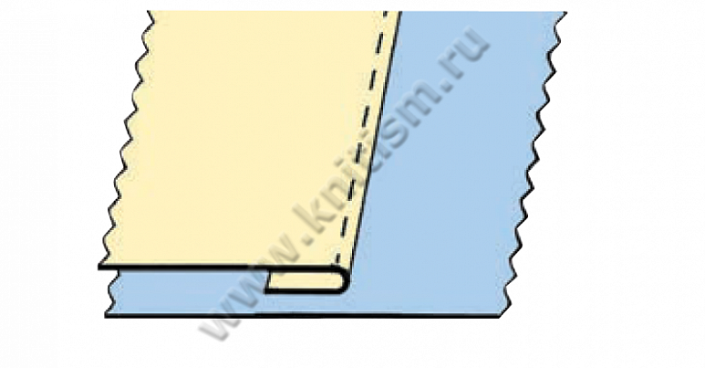Приспособление откидное для обработки подкладки на прямострочных машинах P059 SURUCU
