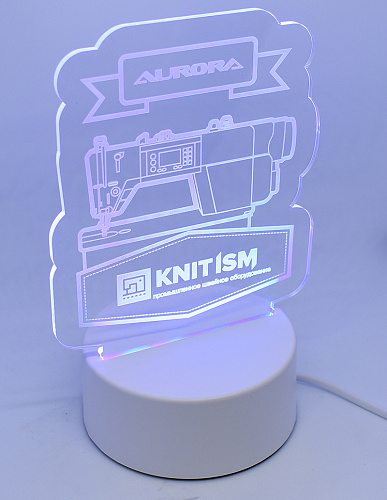 Cветодиодная лампа 3d